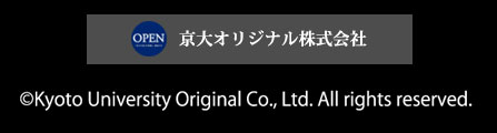 ©Kyoto University Original Co., Ltd. All rights reserved.